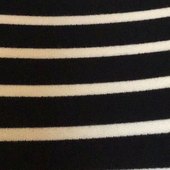 NWT Splendid Black/White Striped Shirt/Dress XS - Picture 3 of 9
